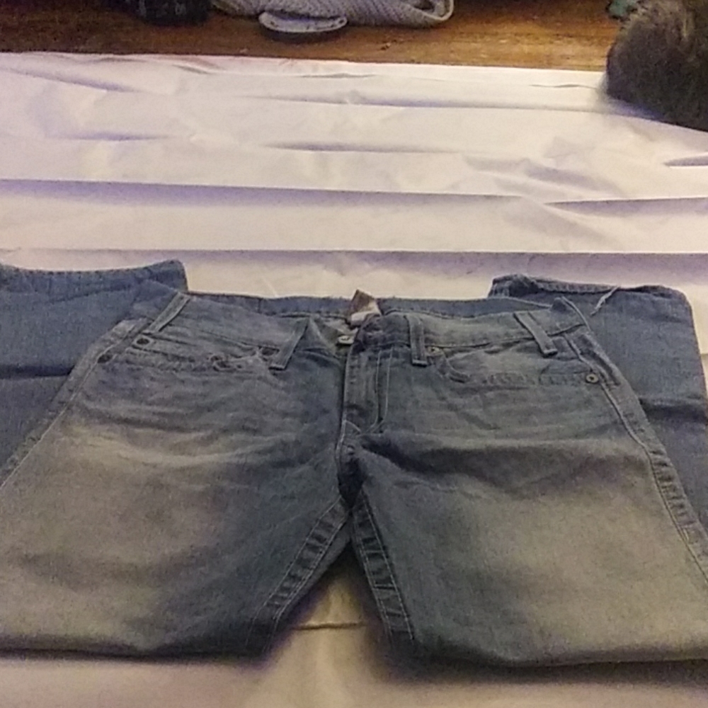 True Religion Slim Distressed Jeans